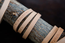 Load image into Gallery viewer, &#39;WARRIOR&#39; Personalised leather bracelet - Houseofsamdesigns
