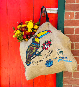 Upcycled Tote | WOW Bag - Toucan