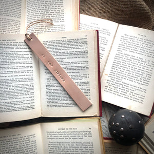 Leather Bookmark - DO NOT DISTURB