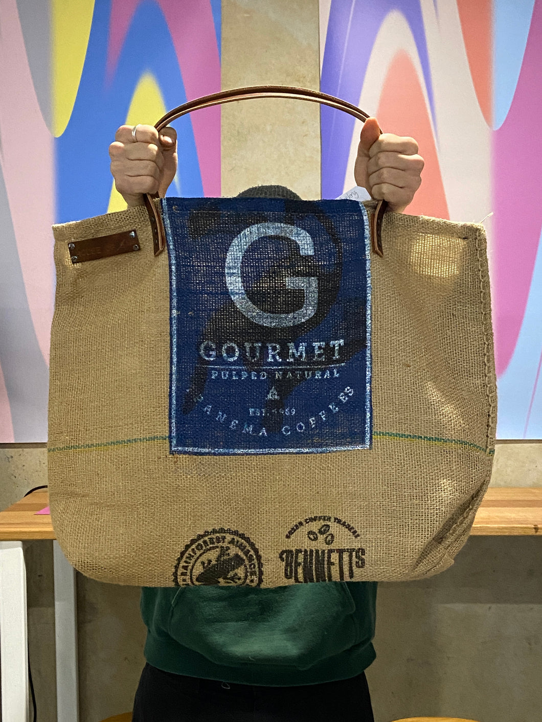 Upcycled tote | WOW Carry Bag - Gourmet